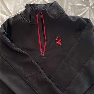 Mens Spyder fleece mix jacket